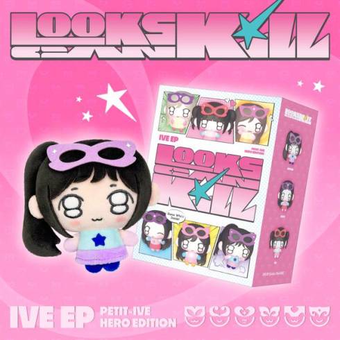 [PRE-ORDER] IVE
EP ALBUM 'LOOKS CAN KILL' (PETIT-IVE VERSION) (LIMITED EDITION) (RANDOM)